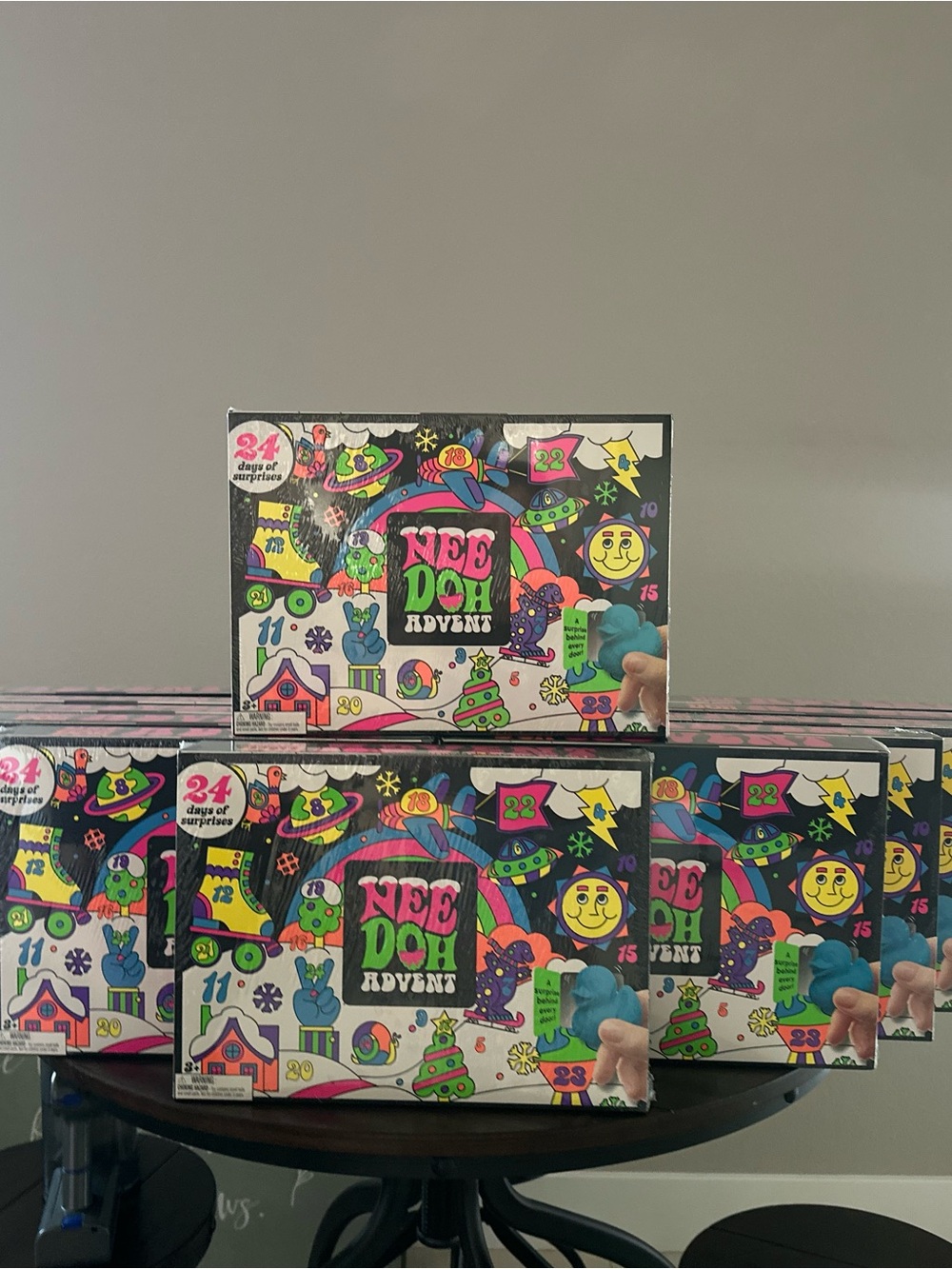Advent Calendar - Blue Plush Surprise Set
